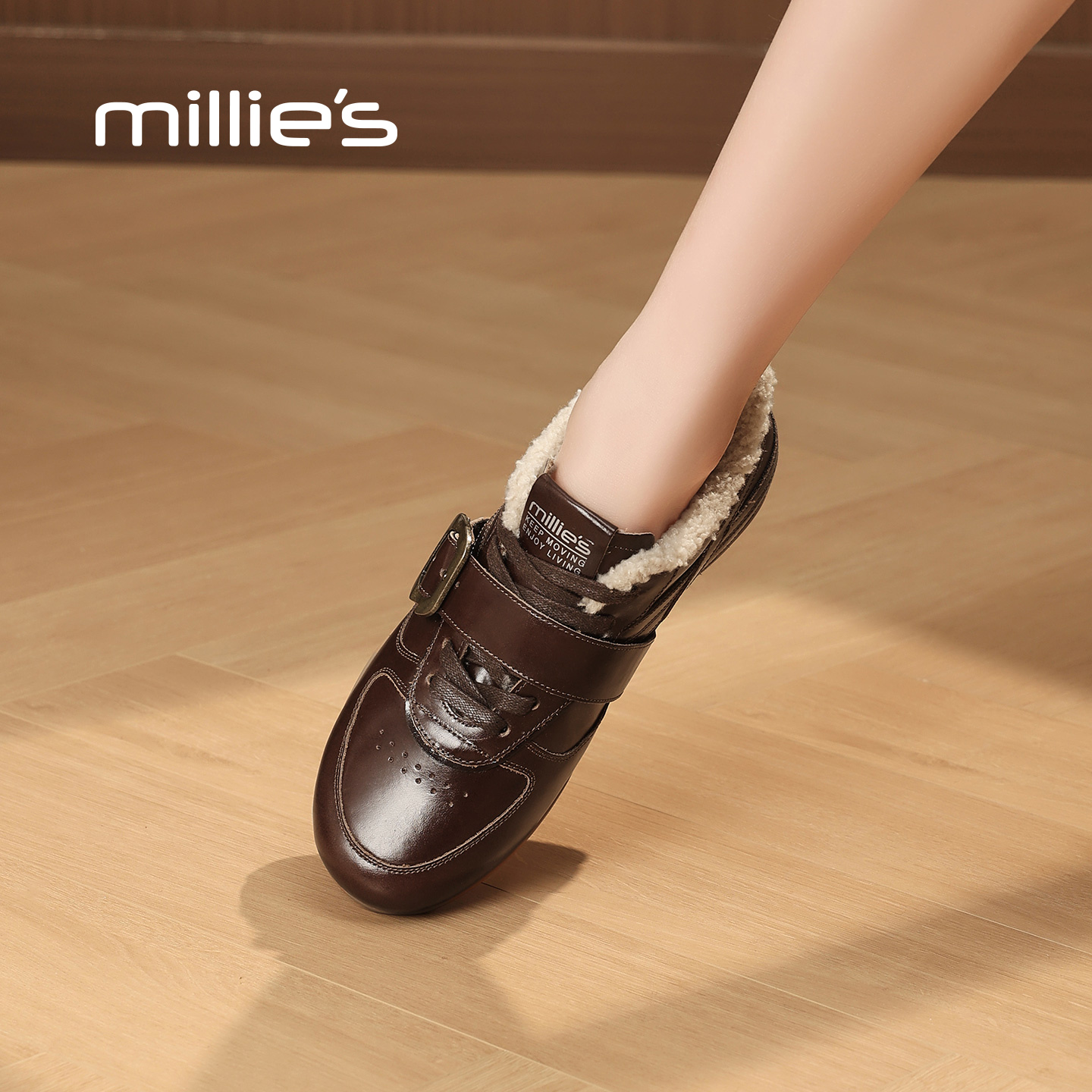 MILLIE'S/妙丽休闲运动阿甘鞋