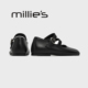 妙丽真皮玛丽珍鞋 女春季 MILLIE 一字带搭扣平底复古通勤单鞋