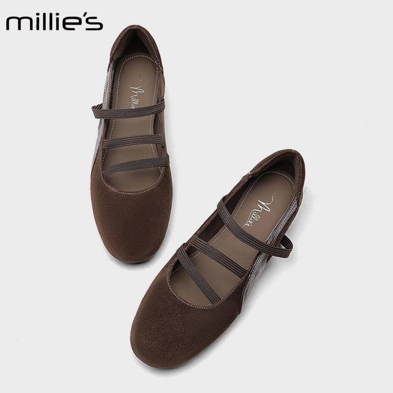 MILLIE'S/妙丽平底芭蕾舞鞋图片