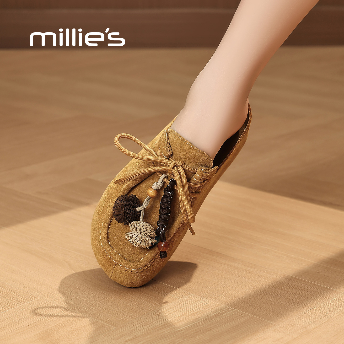 MILLIE'S/妙丽勃肯鞋厚底增高