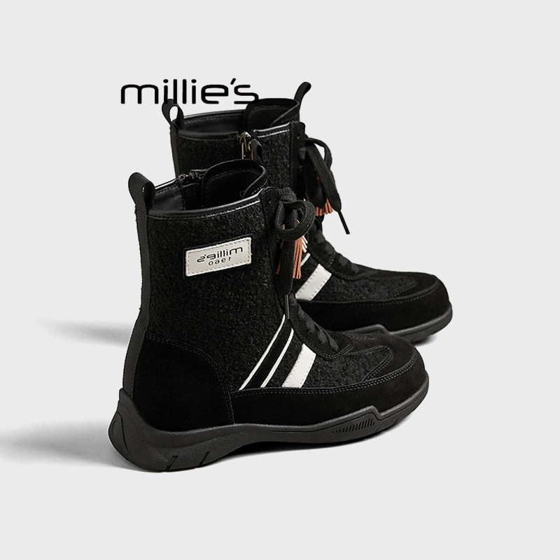 MILLIE'S/妙丽雪地靴女短靴