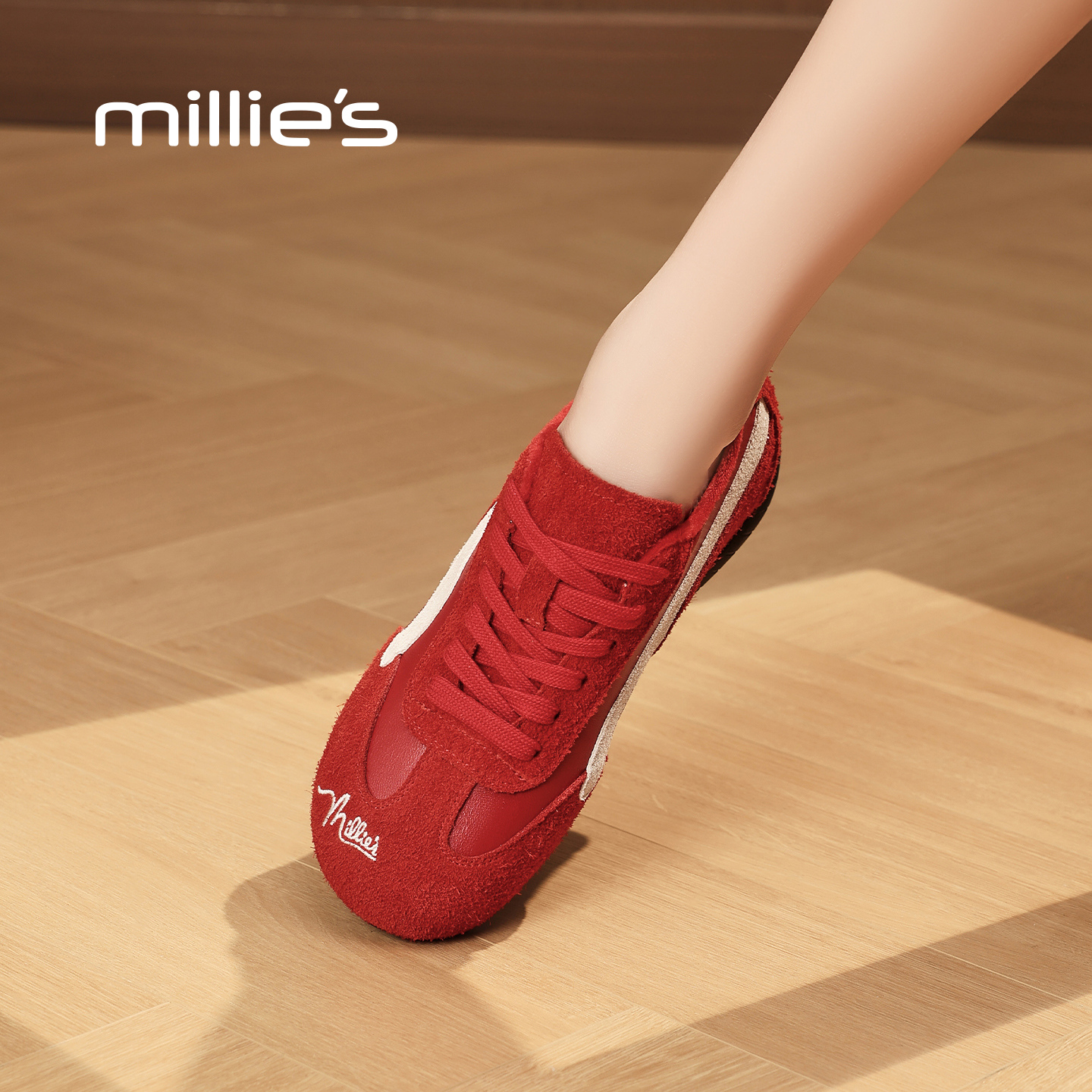 MILLIE'S/妙丽百搭休闲运动板鞋