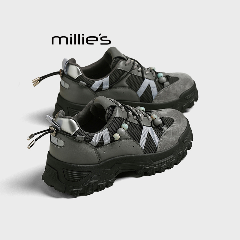 MILLIE'S/妙丽巨好看增高老爹鞋