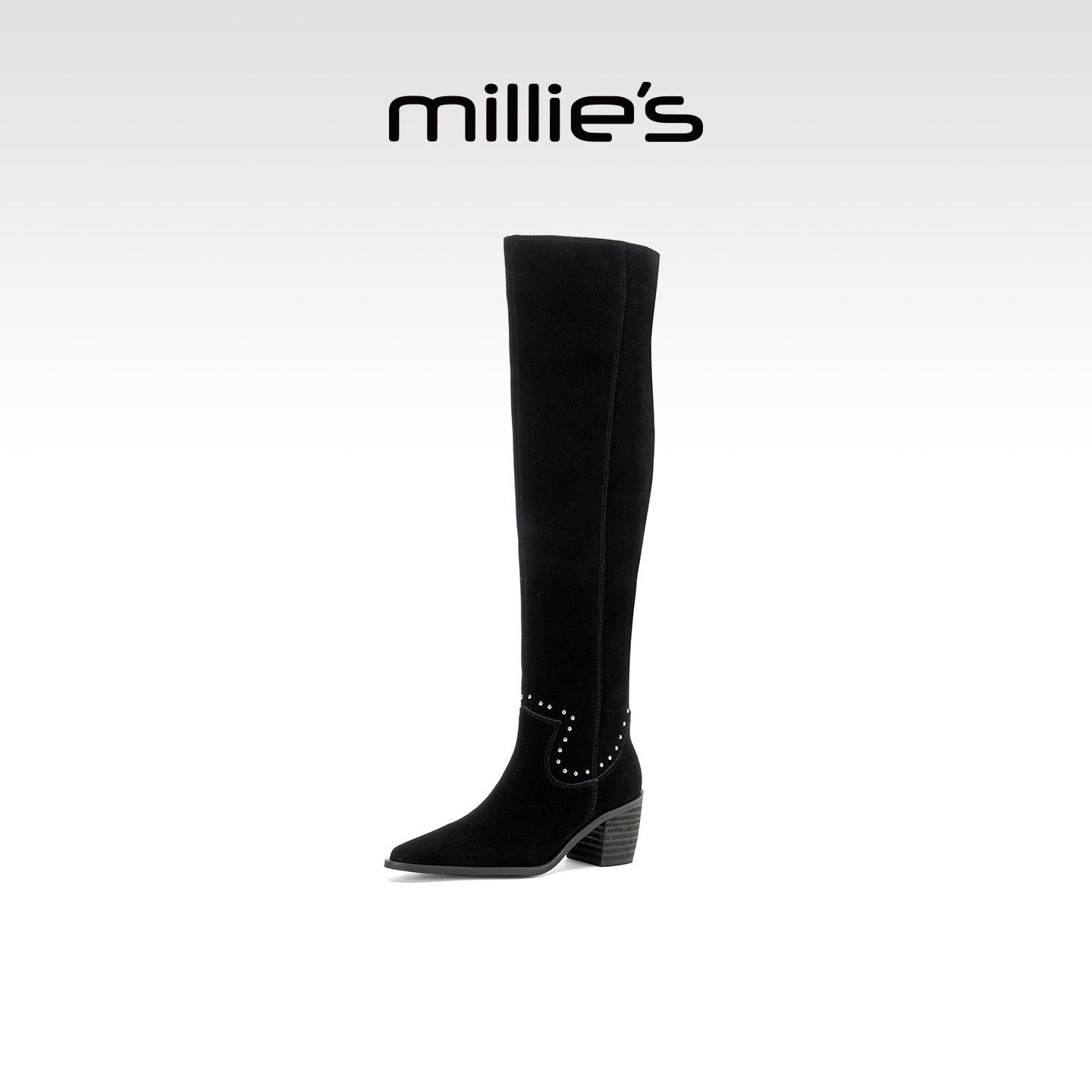 MILLIE'S/妙丽复古风西部靴