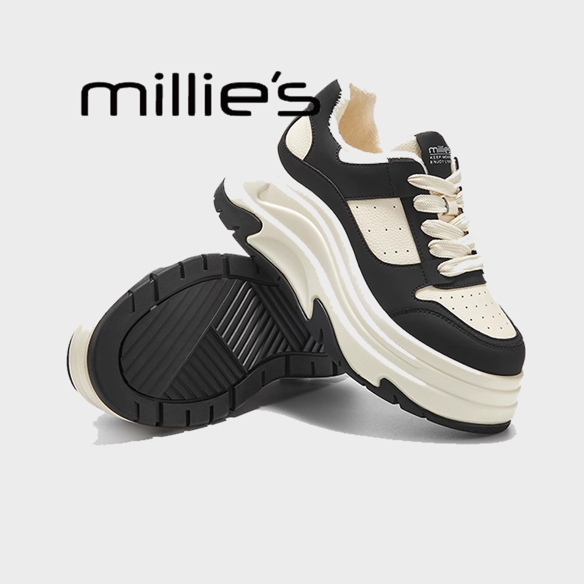 MILLIE'S/妙丽轻便休闲鞋老爹鞋