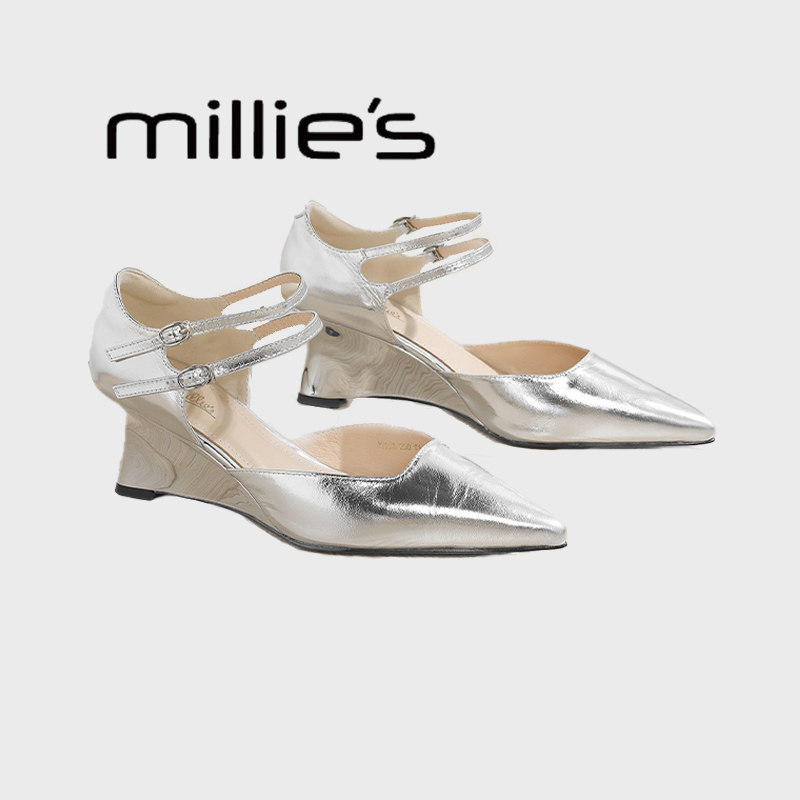 MILLIE'S/妙丽尖头单鞋女