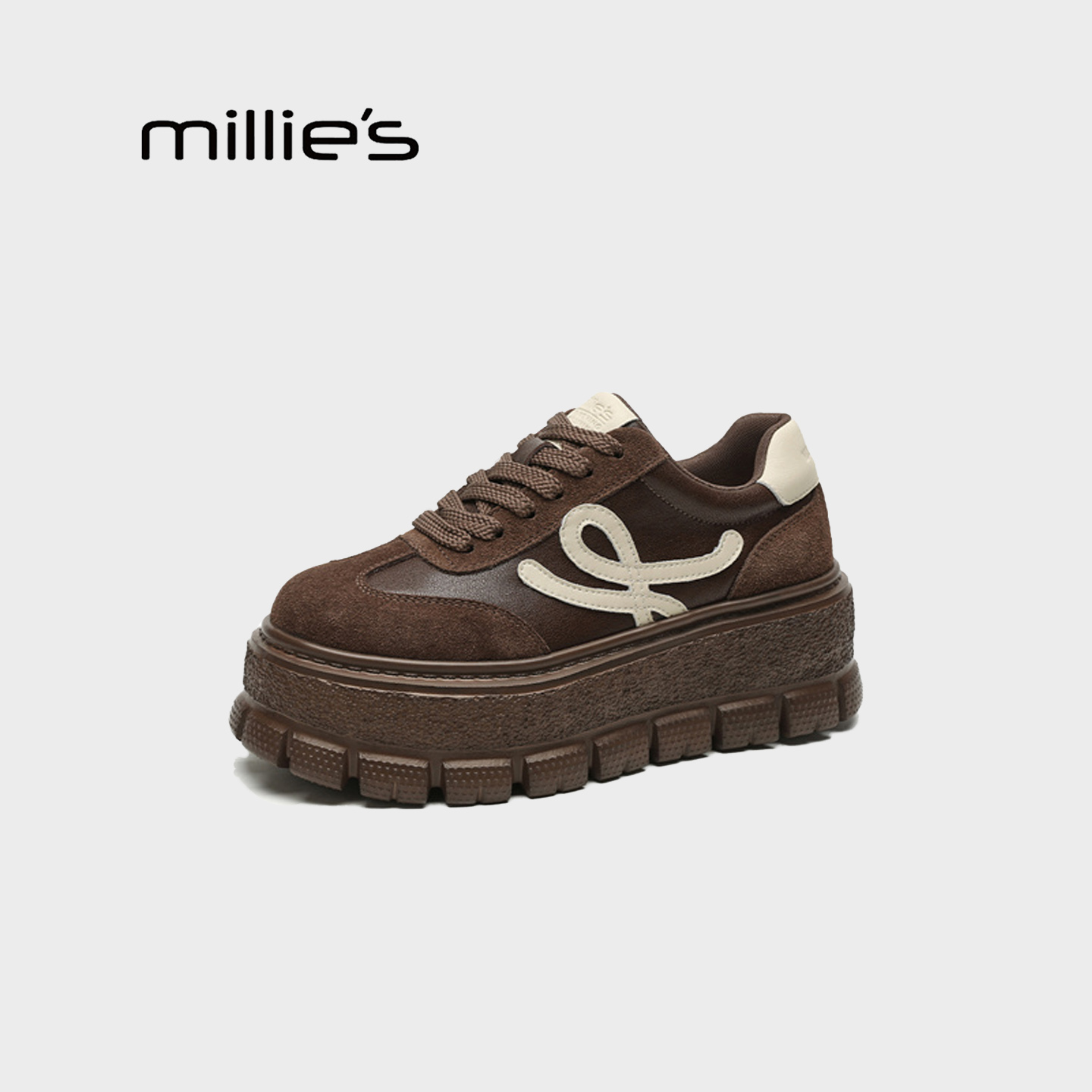 MILLIE'S/妙丽超好看厚底休闲鞋