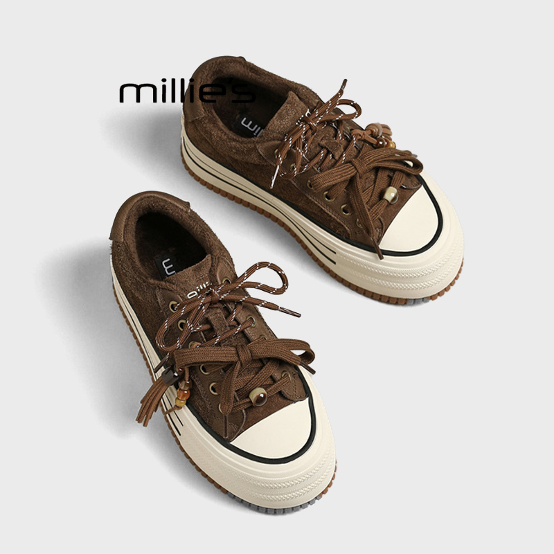 MILLIE'S/妙丽厚底增高休闲鞋