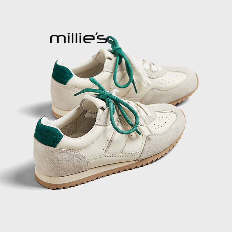 MILLIE'S/妙丽阿甘鞋平底板鞋