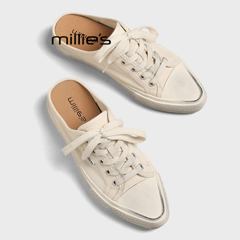 MILLIE'S/妙丽百搭无后跟懒人鞋