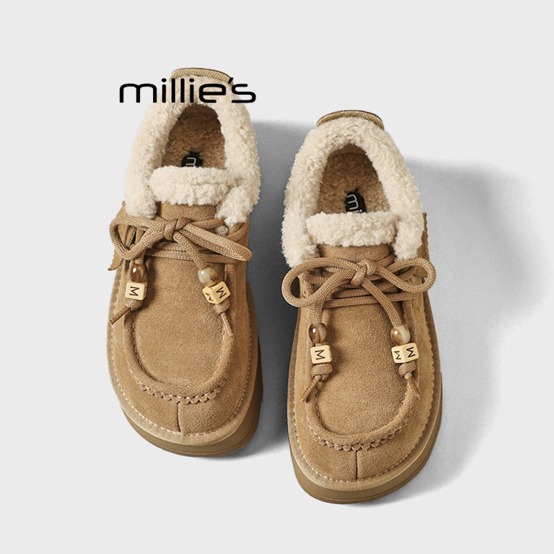 MILLIE'S/妙丽加绒保暖棉鞋