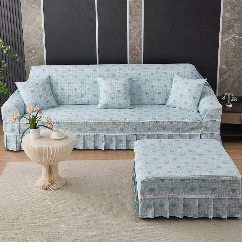 2025新款沙发套罩四季通用全包一体式防滑沙发巾直排双三人四人套