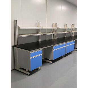 实验室桌面置物架化验室钢木实验台架子实验桌工作台支架试剂架