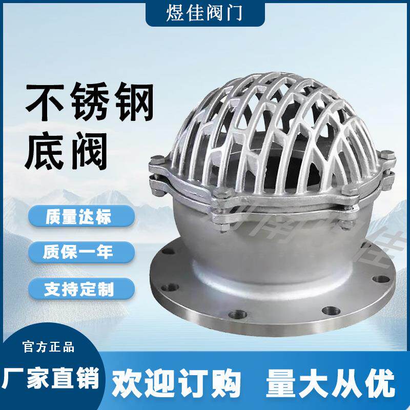 厂家H供应4兰2W-10P底阀不锈法连接底阀水泵吸钢水不锈钢底阀