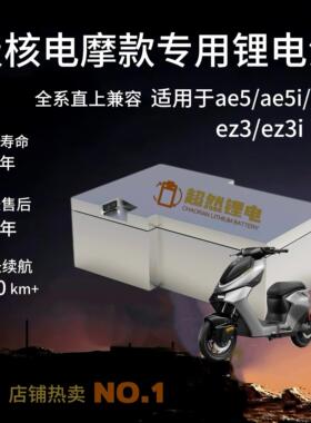 极核AE5ipro/EZ3i系列专用60v72v锂电池电摩改装大功率宁德三元