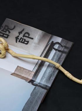 黄杨木精雕竹节如意节节高升摆件家居客厅装饰品文玩工艺品木雕