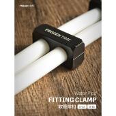 frozentime铝合金水冷软管管卡卡扣管夹排扣固定理线器双色定制