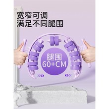 腿部肌肉放松器小腿轻松神器滚轴按摩滚轮棒中老年九轮环形夹腿