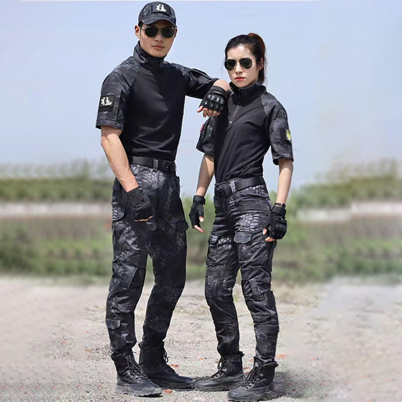 新式迷彩服套装男户外特种作战服