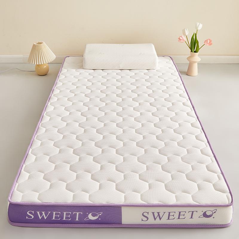 双拼乳胶记忆棉床垫学生宿舍软垫家用卧室榻榻米海绵租房专用床褥