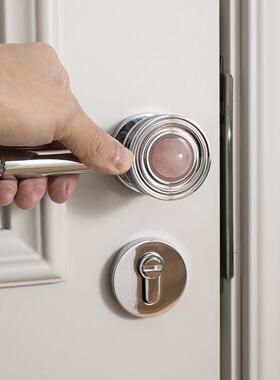 indoors法式覆古银色黄铜房门锁室内卧室房间门锁木门把手两件式