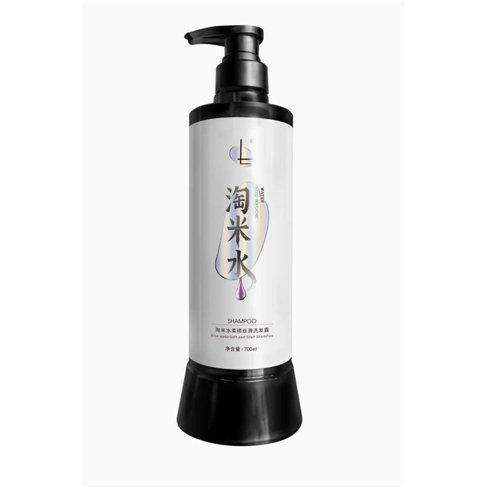 七牌淘米水柔顺丝滑洗发露700ml