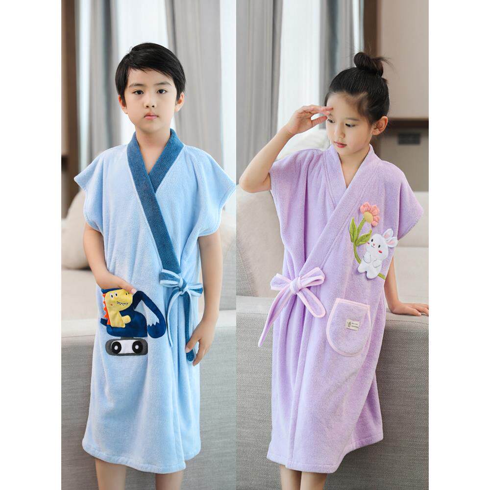 采购产品儿童浴巾，浴袍，可穿戴的，快干的，可包装的，用于女孩