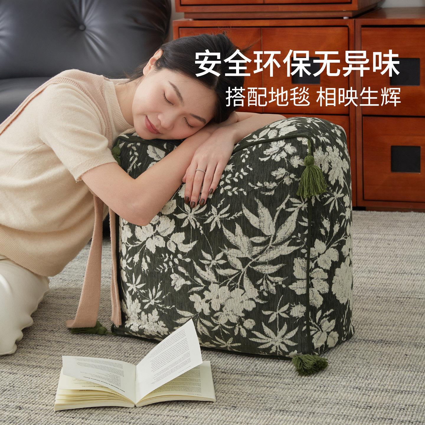 蒲团新款法式高级可拆洗阳台榻榻米坐垫休闲客厅地毯家用懒人坐墩