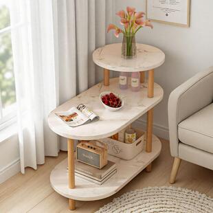 沙发边几小户型茶桌出租房置物架方形茶几家用客厅小桌子简易茶几