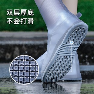 雨鞋 防水 套男女鞋 套防滑防雨脚套加厚耐磨底硅胶下P雨天儿童水鞋