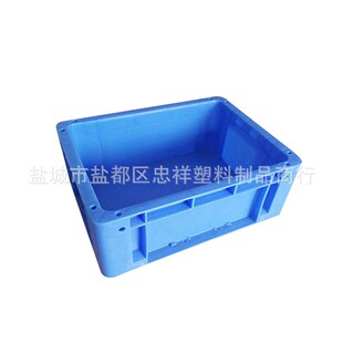 加厚长方形物流箱 新料物料盒 收纳分类储x物箱 多规格塑料周转箱