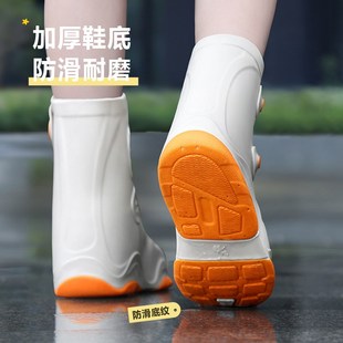 套外穿下雨天防滑加厚X耐磨儿童雨靴 雨鞋 女款 防水鞋 套硅胶雨鞋
