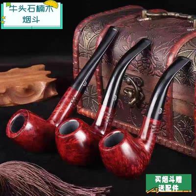 丹麦牛头石楠木烟斗BJARNE Viking牛头进口国会实木斗包邮送配件