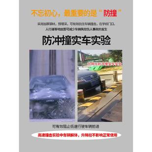 全自动液压挡车柱电手动遥控不锈钢路障立柱警示桩防撞伸缩升降柱