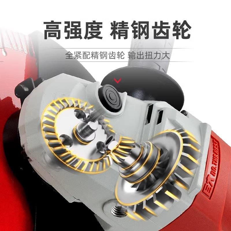 工业级角磨机家用抛光手磨多功能切割机大功率打磨机磨光机