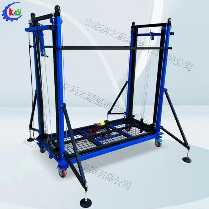 遥控移动升降平台车 电动升降脚手架 可折叠P小型电动脚手架提升