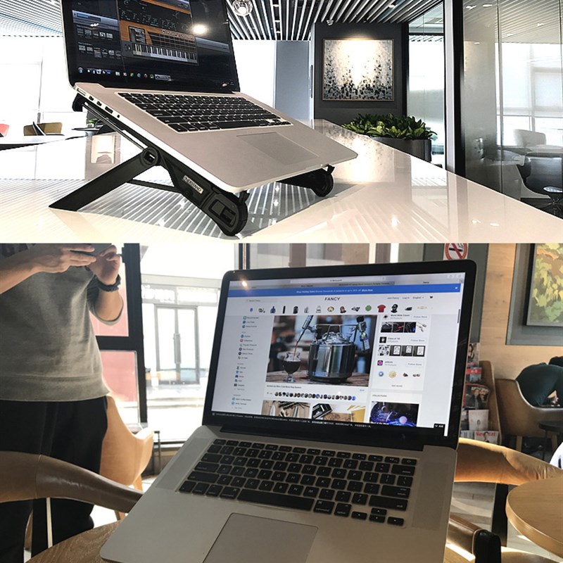 笔记本电脑支架增高折叠桌抬高支撑底座便携颈椎手提收纳NEXSTAND