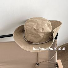 西部牛仔帽女户外徒步防紫外线登山装备夏速干渔夫帽遮阳防晒帽男