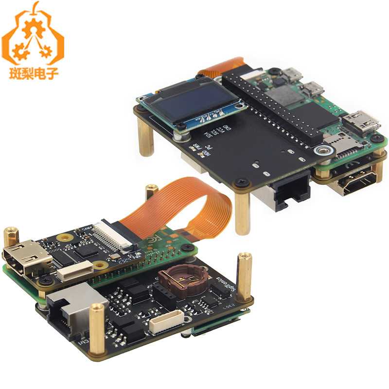 树莓派Zero 2W PiKVM-A4 HAT远程控制KVM Overip服务器HDMI CSI