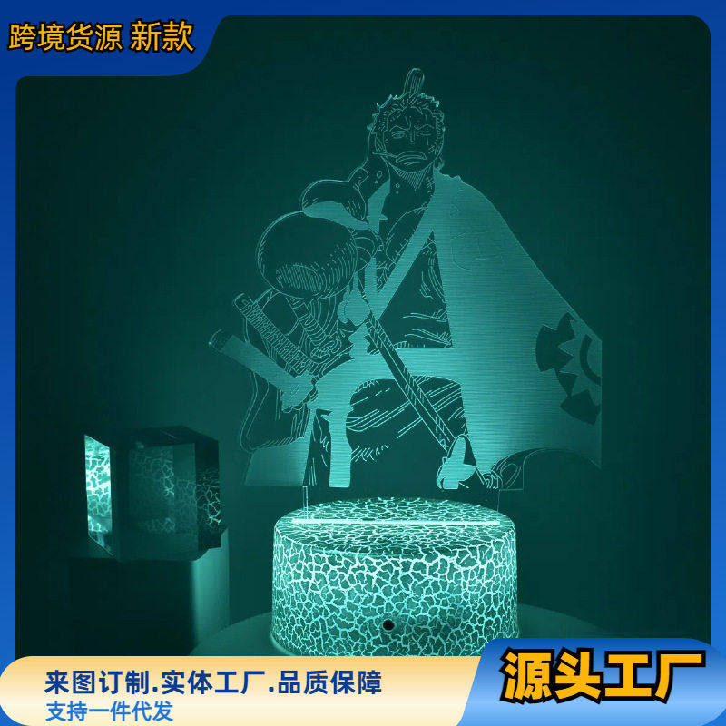 我爱罗创意3D小夜灯 LED台灯遥控七彩氛围灯家居装饰夜灯节日礼品,家装灯饰光源,装饰台灯,淘宝优惠券,粉丝福利购,淘宝优惠卷