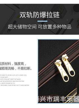 小提琴盒YI双背带锁防潮抗压便携轻便航空小提盒子4/43肩/41琴/2