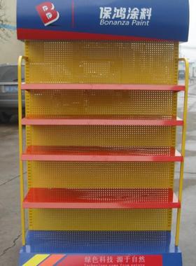 墙乳KWH胶漆墙漆展示架内涂料货架乳胶涂架料底漆产品子厂