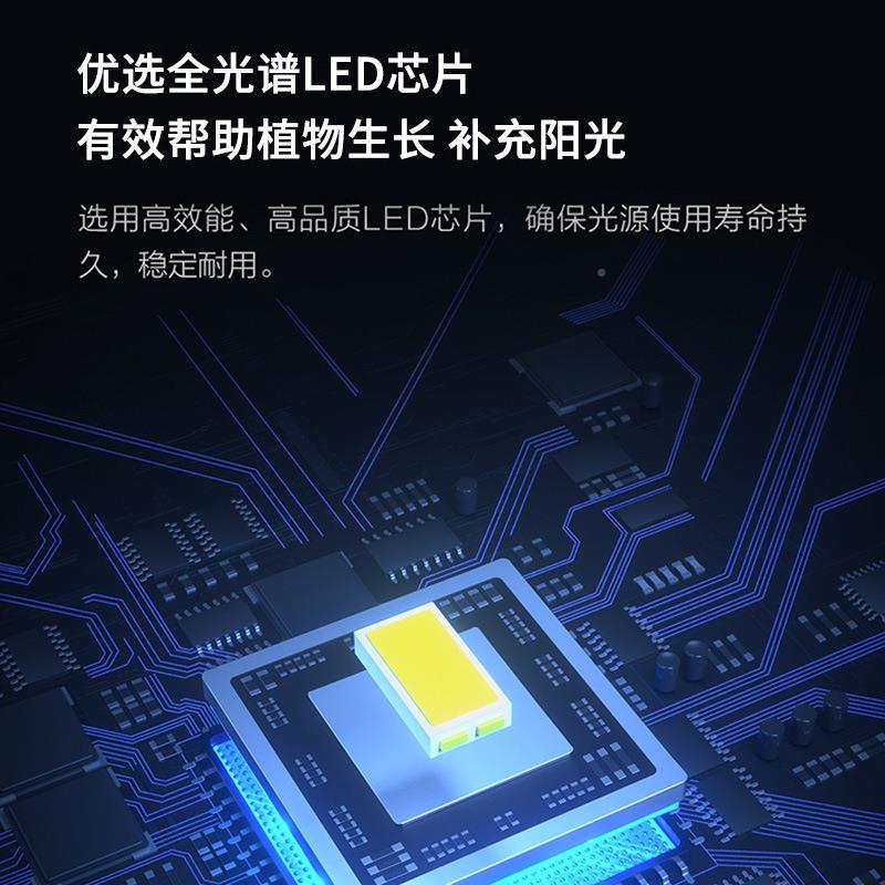 全光谱led植补UOR光灯支架植花绿卉长生灯仿太阳物光室内跨境热销