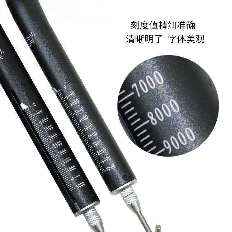 弹簧计拉力计测力棒双针刻度325T推K-管500拉力计推力压力计型拉