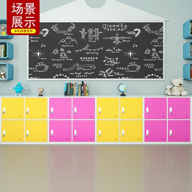 彩色员工更衣柜25781带锁储物皮柜健身衣房铁存包柜室换浴柜学生