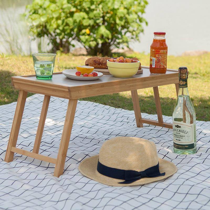 盘竹折叠桌制飘代窗桌矮几床几55748418榻榻米炕几便携茶简约现茶