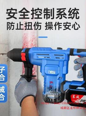 锂电锤280V充2电无刷两用02-FHB冲击钻大功电率混凝土电镐锤东城