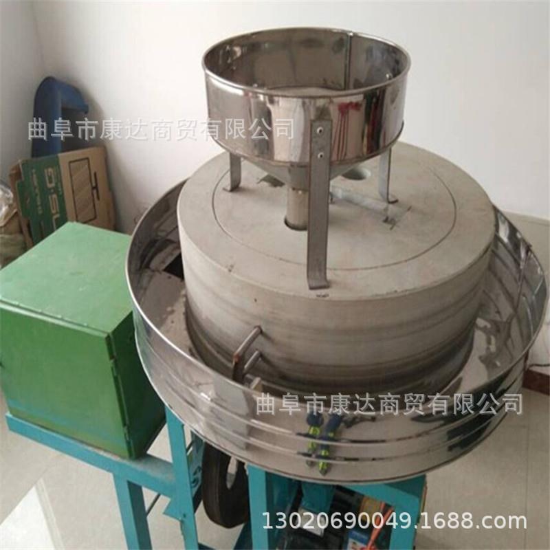 电动石磨磨机小型ESR麦食研粮磨机家用磨小浆高梁杂粮粉石磨机