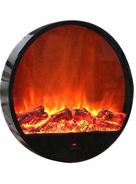 欧式炉炉WIA仿真火壁LED式电子嵌入电壁炉芯裸炭电子壁炉芯背景装