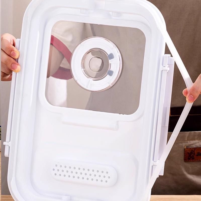 加厚不密锈钢米桶储箱物大容量封收纳盒MZX虫杂粮罐防防潮储存容